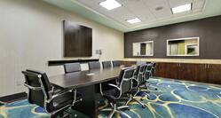 TV and Seating For 10 at Board Room Table
