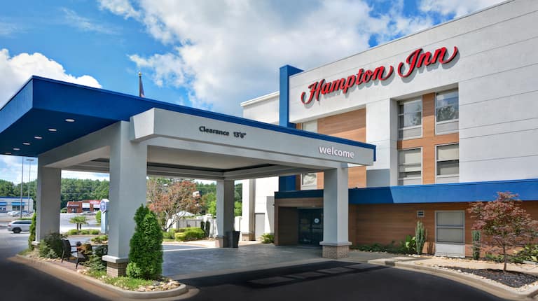 exterior front of building in the day