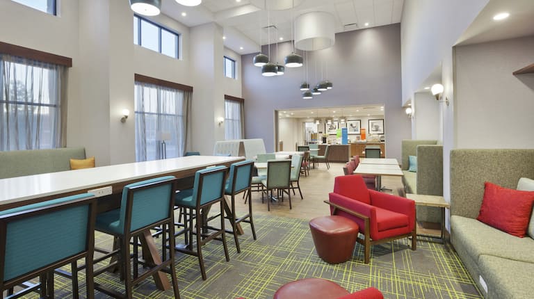 Hotel Breakfast Dining Area