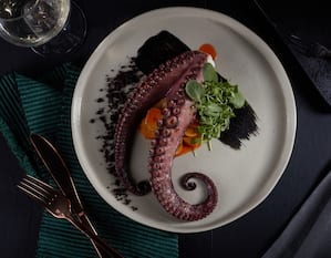MDRD restaurant, octopus entree