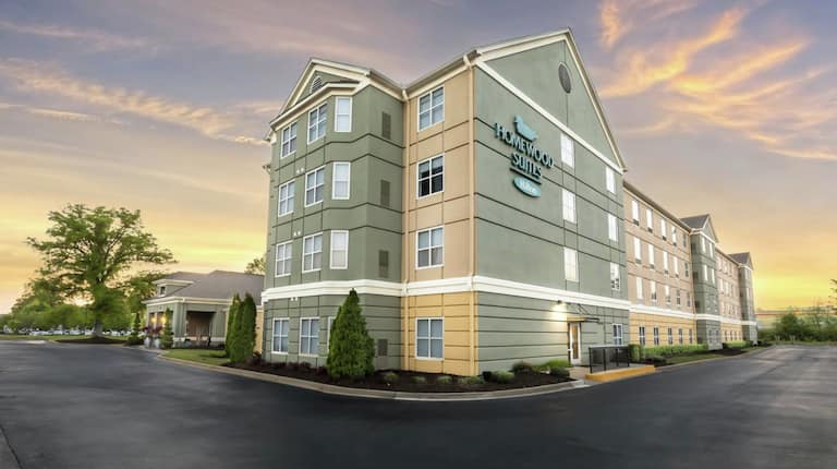 Homewood Suites by Hilton Greenville Hotel, SC - Hotel Exterior - Dawn