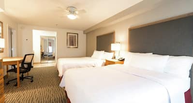 Homewood Suites by Hilton Greenville Hotel, SC - 2 Queen Suite Bedroom