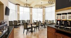 Convenient daily complimentary breakfast buffet overflowing with delicious food and beverages.