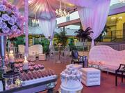 Jardin Social seating and appetizers