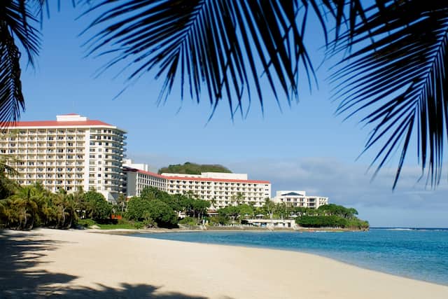 Hotel Exterior With Beach View
