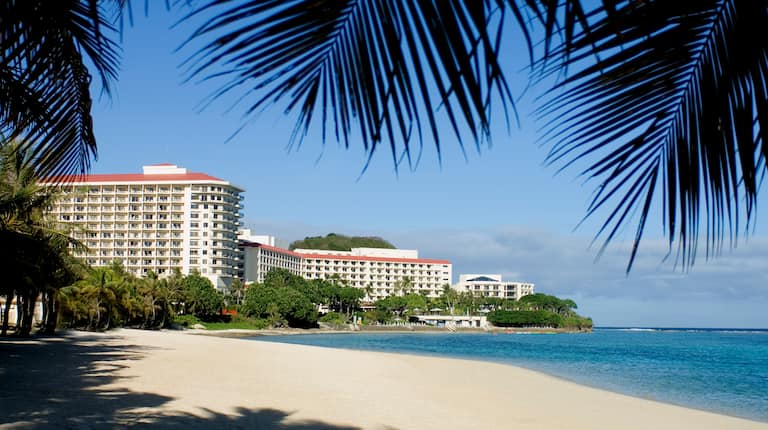 Hotel Exterior With Beach View