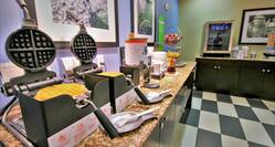 Breakfast Area with Waffle Makers