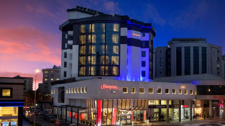 Extérieur de l'hôtel