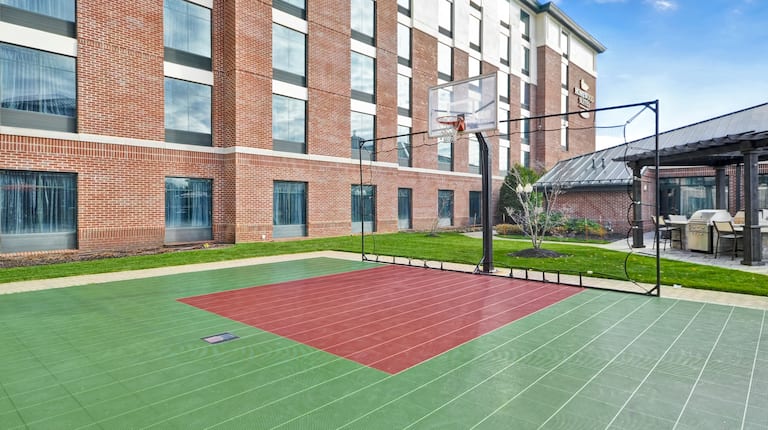 On-Site Basketball Court