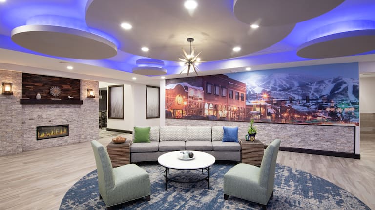 lobby area with comfortable seating