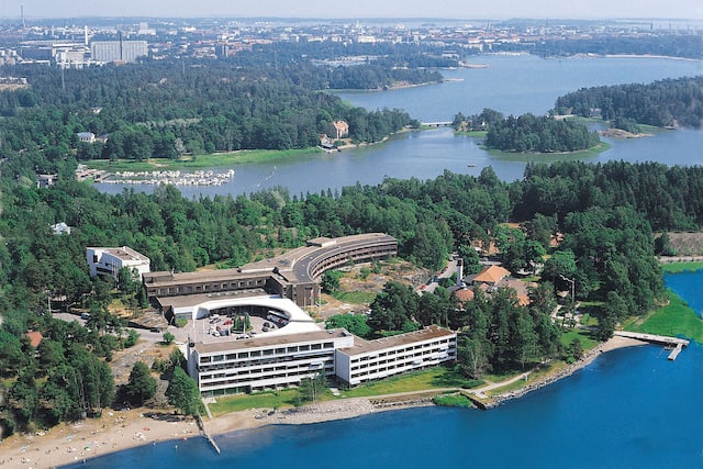 Aerial View of Hotel Exterior 