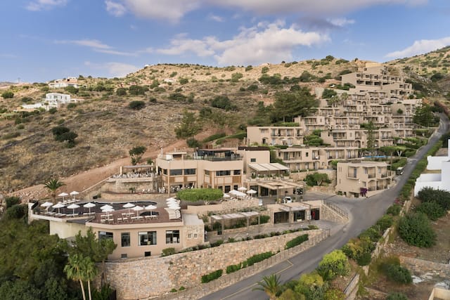 Außenbereich des Hotels