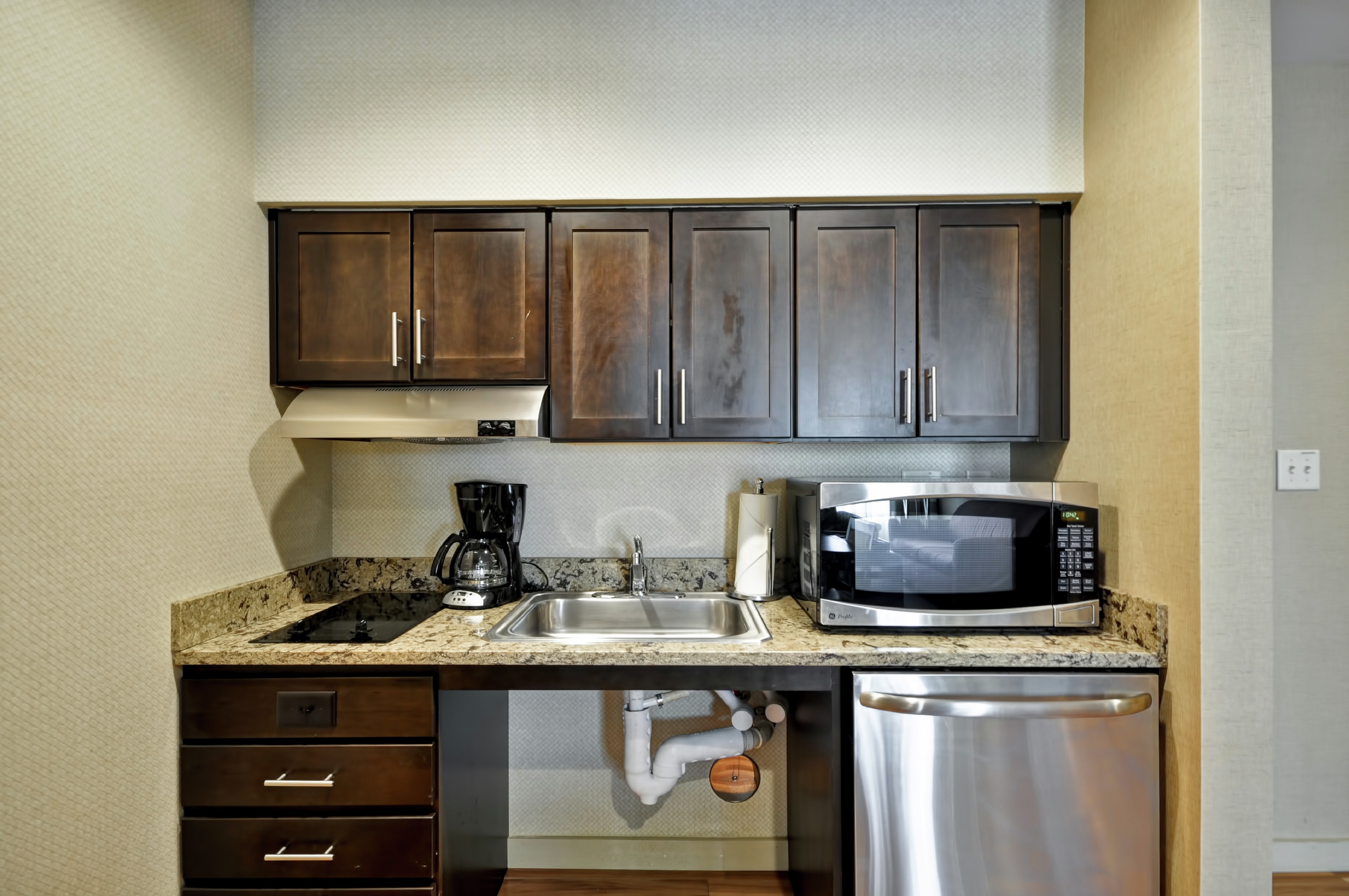 Suite Kitchen with Room Technology