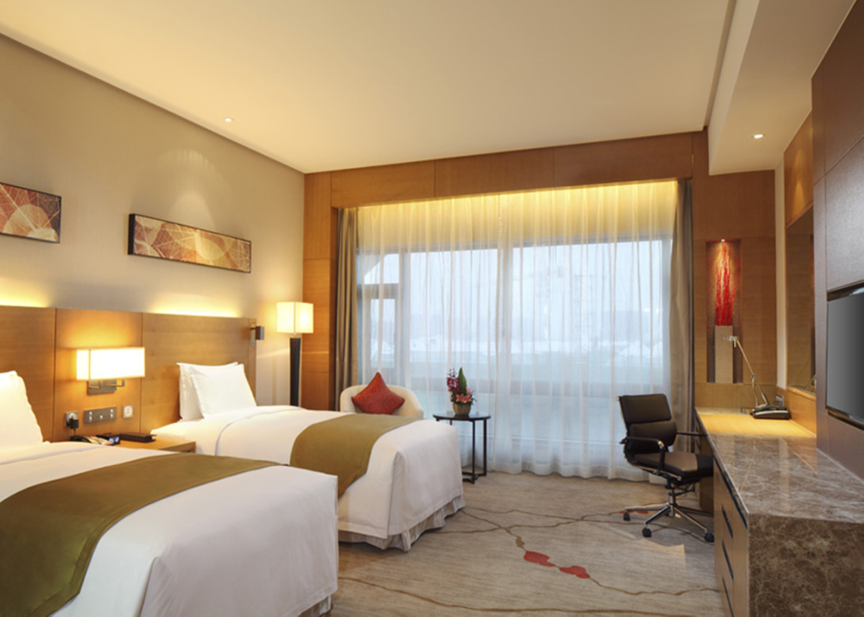 Twin Deluxe Room with Private Balcony
