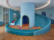 Kids area with ball pit