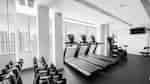 Academia de ginástica do hotel