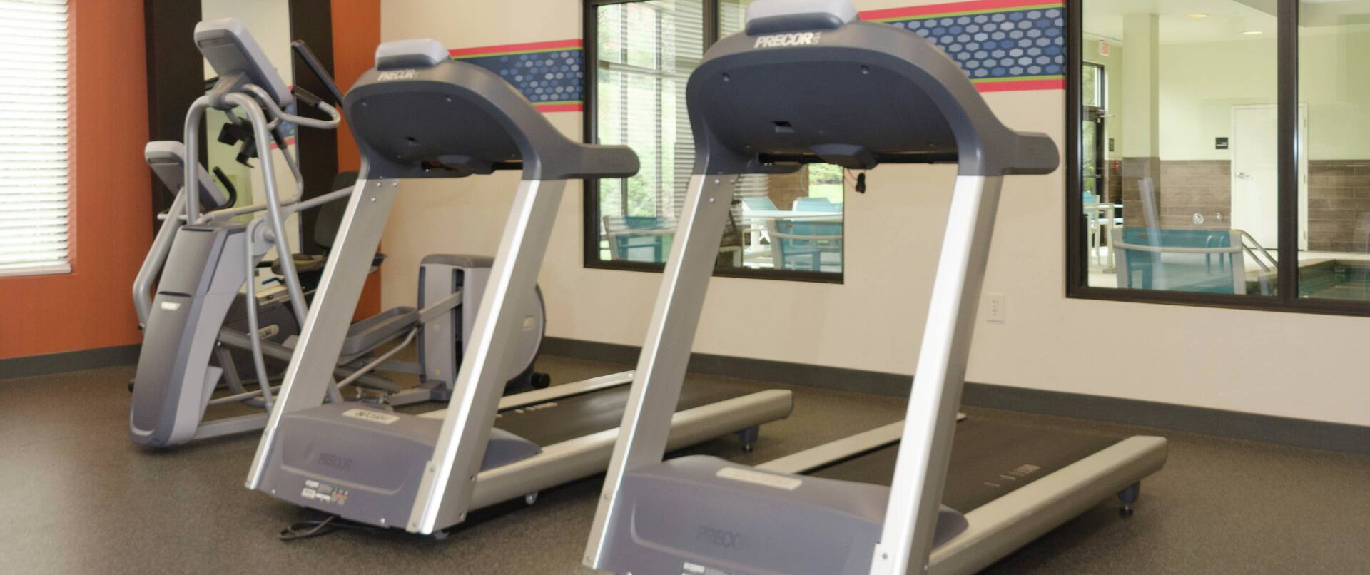 Fitness Center with Workout Machines