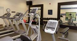 Fitness Center Area with Workout Equipment
