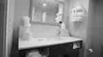 Camera - Zona lavabo nel bagno