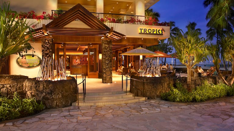 Tropics Bar and Grille - Night