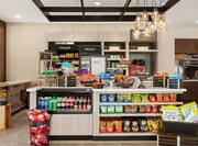 On-Site Market with Snacks and Convenience Items for Guest Purchase