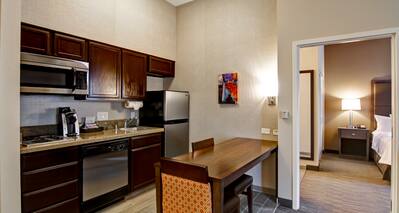 Kitchen Area in Suite