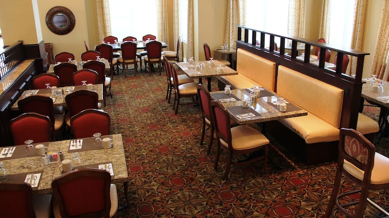Chairs, Tables, and Booth Seating in Great American Grill