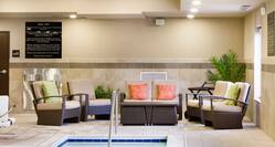 Indoor Pool Seating Area