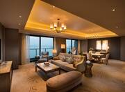 Presidential Suite Lounge at Night
