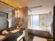 Bathroom with Sea View  