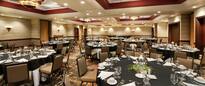 Big Spring Ballroom with Banquet Table Settings