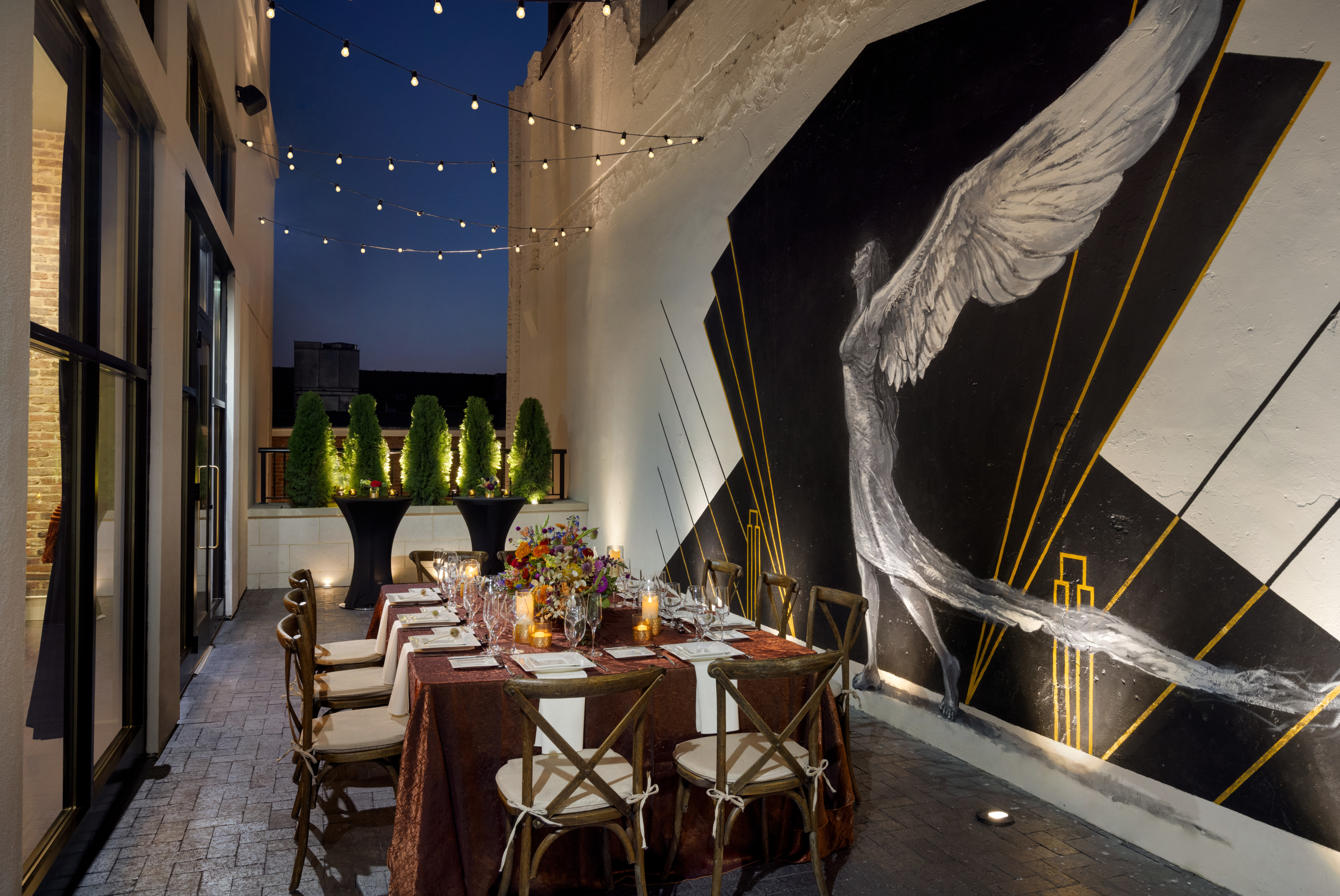 Revivalist Restaurant Terrace for Private Dining