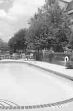 Outdoor Pool Entrance