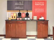 Breakfast Bar Area with Wafflemakers