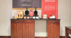 Breakfast Bar Area with Wafflemakers