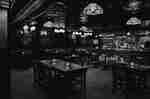 Old Heidelberg Bar area with tables, chairs and candles