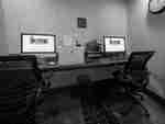 Business Center with 2 Computers and a Printer