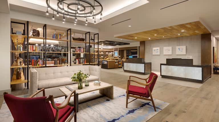 Lobby With Front Desk