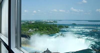 Guest Room Window View of Niagara Falls