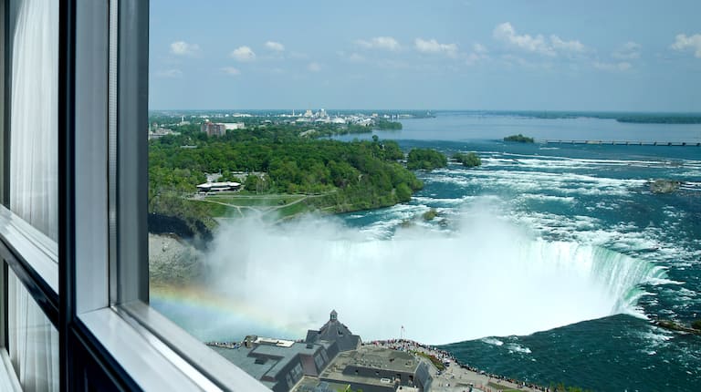Guest Room Window View of Niagara Falls