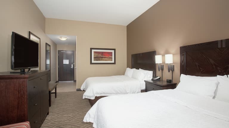 Two Queen Beds Guest Room