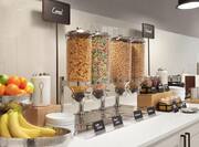 Close-Up of Breakfast Cereal Dispensers