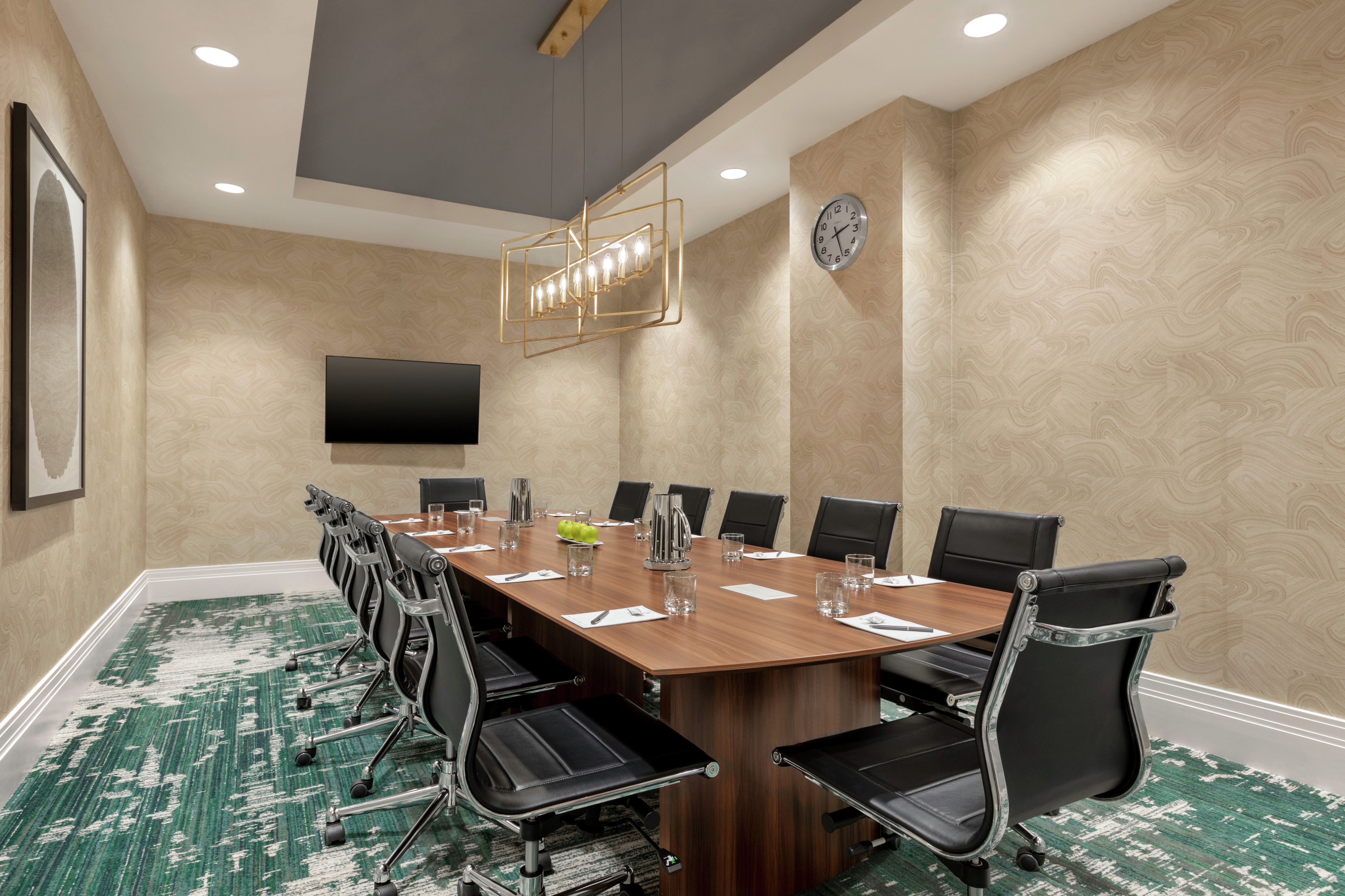 Executive Boardroom and Meeting Area