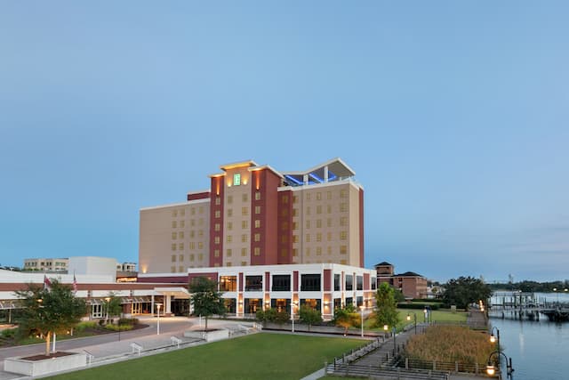 Building Exterior and Waterfront View