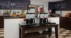 Breakfast area with coffee station