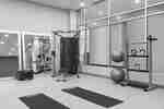 on-site fitness center, yoga balls, mats, workout equipment