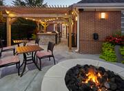 Outdoor Firepit Seating