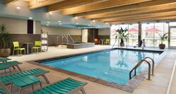 Indoor Pool and Deck Seating