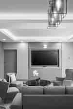 单卧室套房（特大床）起居室