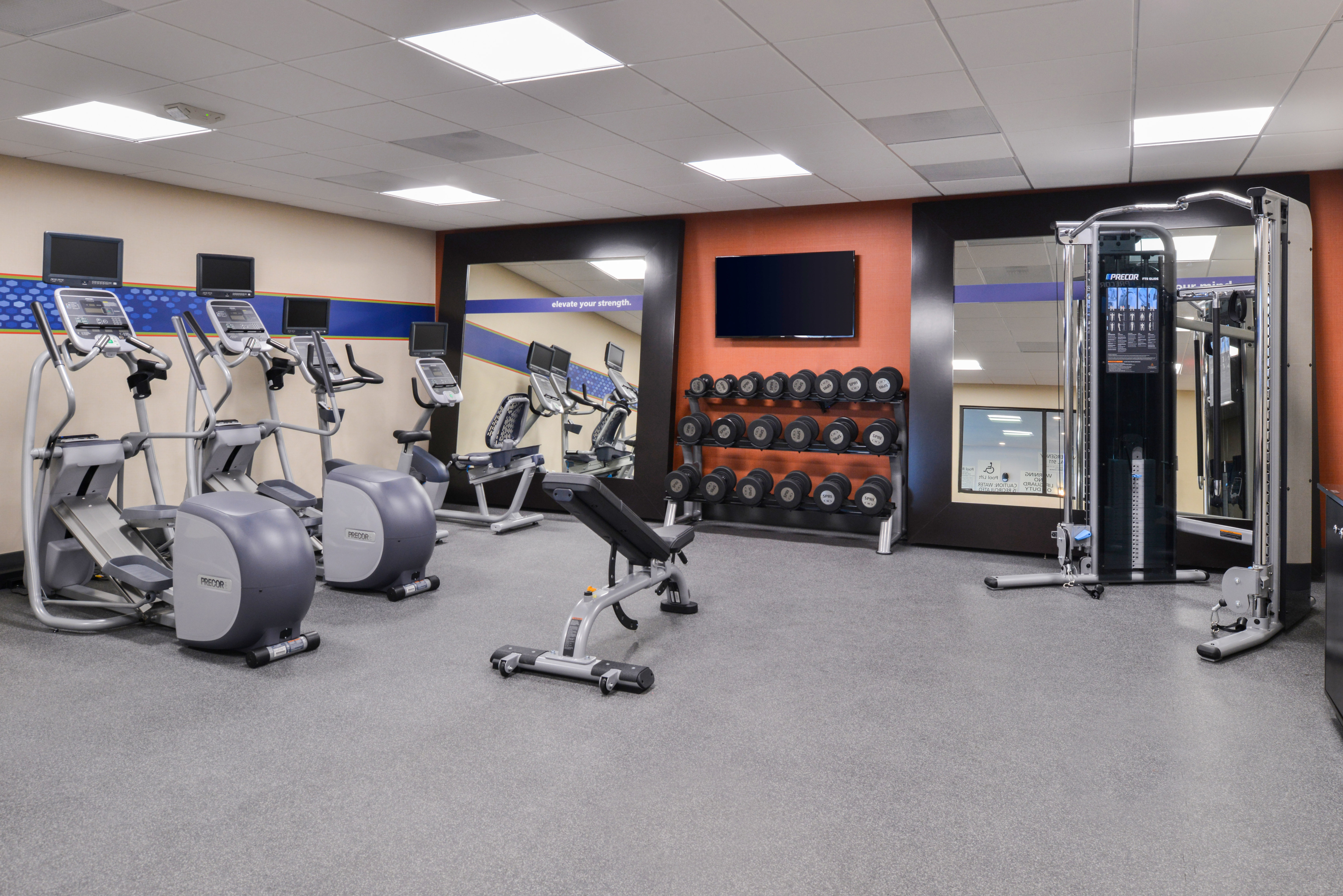 Fitness Center, Free Weights 
